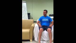 Sitting positioning and draping