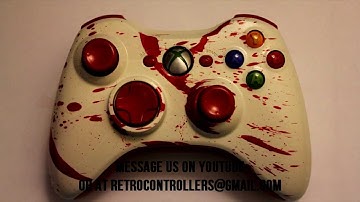 [FOR SALE] Red Blood Splat (8-Mode Mod) By Michael | Retro Controllers