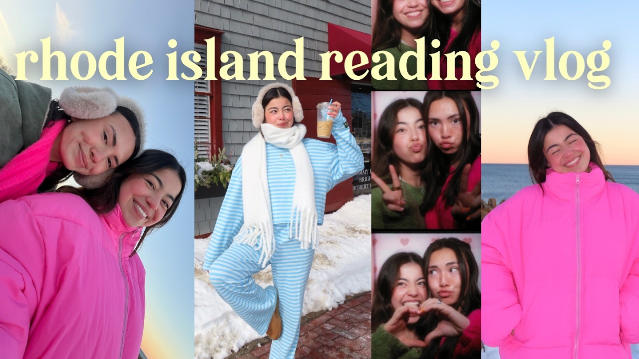 the ultimate bookish trip to rhode island *vlog*