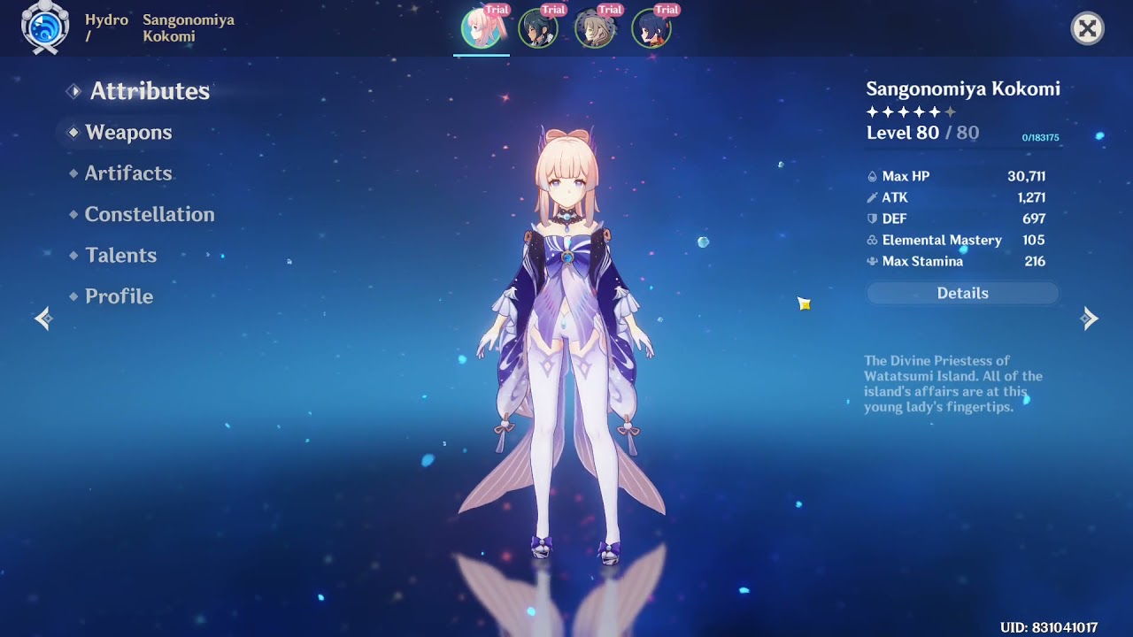 kokomi negative  crit rate.