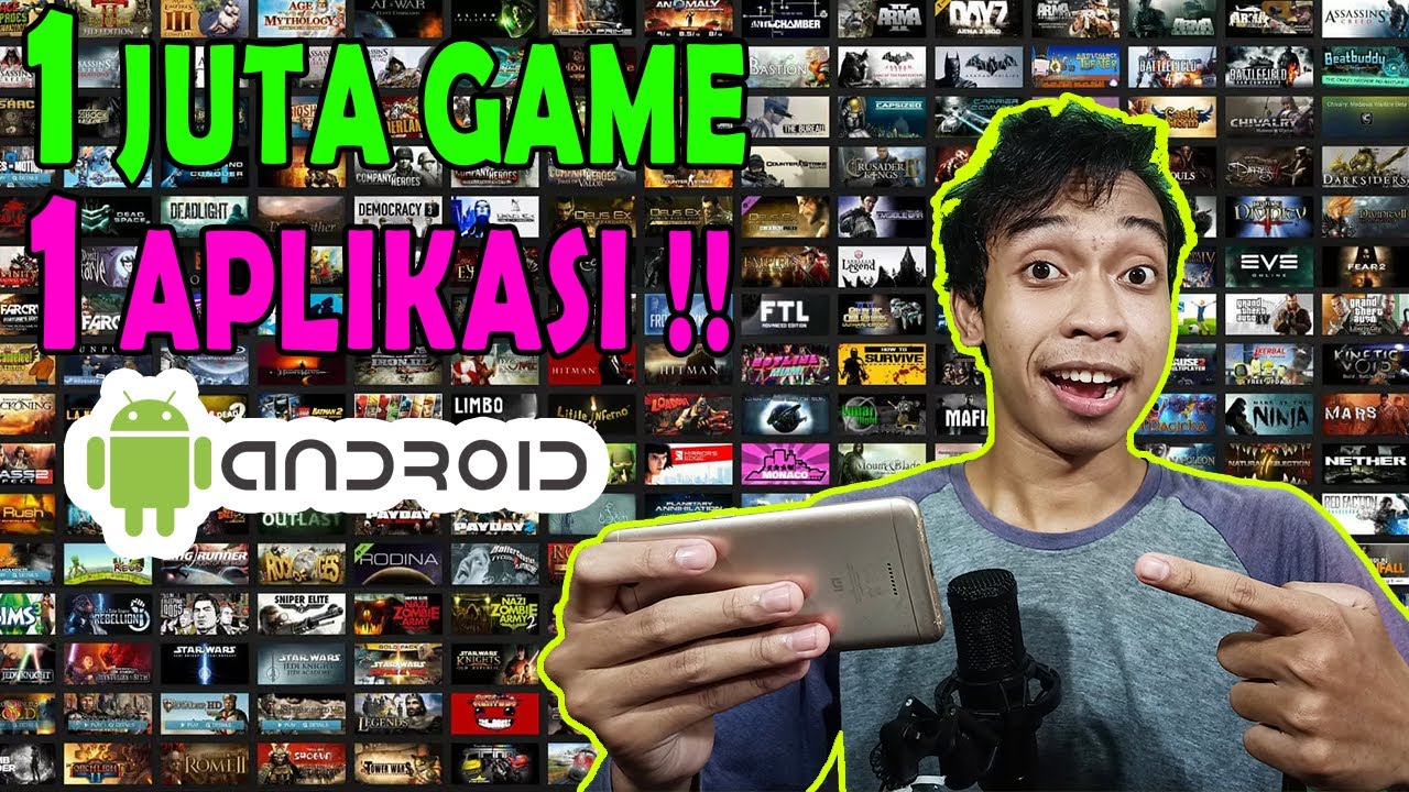 MAINKAN SEMUA ! 1 JUTA GAME DI 1 APLIKASI HP ! - Game Android