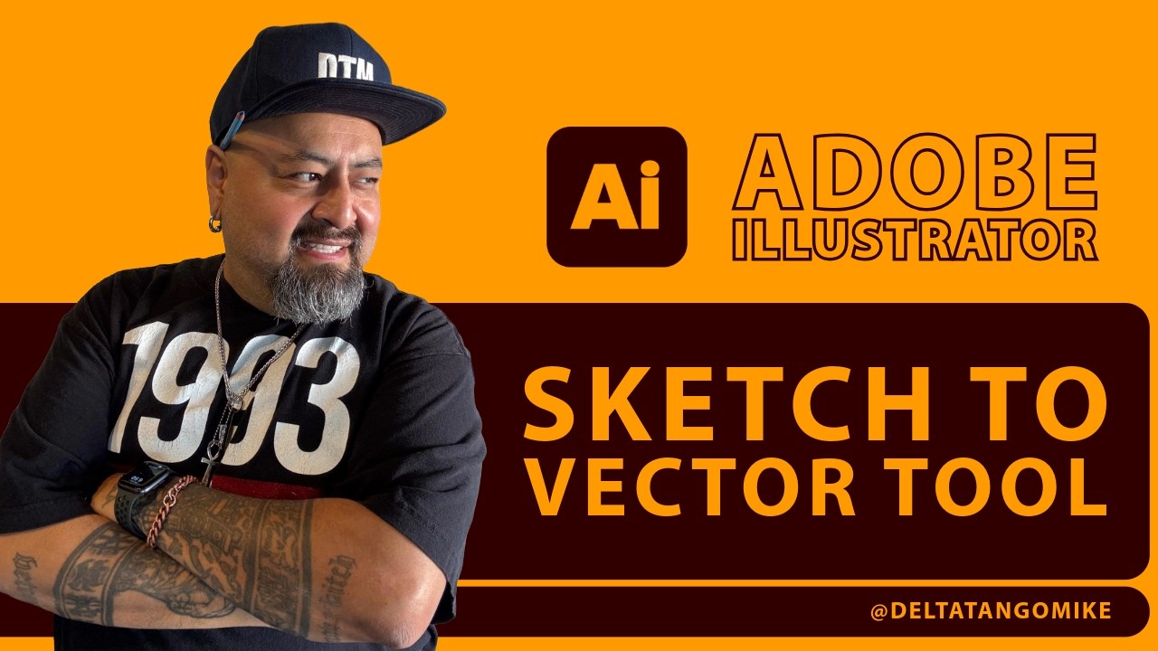 Sketch to Vector Feature in Adobe Illustrator BETA w Character Art by ...