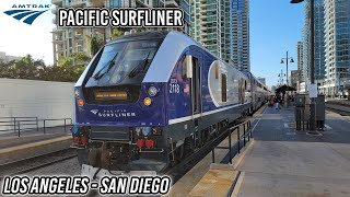 Riding Amtrak's Pacific Surfliner | Coach Class | Los AngelesSan Diego