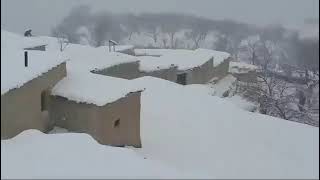 Snowfall in Ziarat Village Video Today 26 Feb 2024 Monday Morning