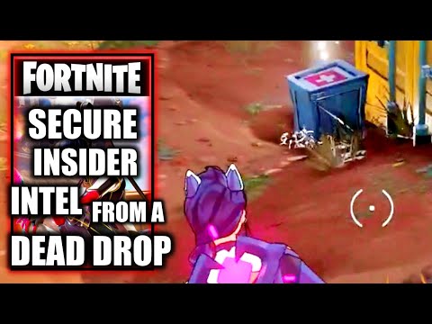 Secure Insider Intel From a Dead Drop - Fortnite Chapter 3 Season 2 Season Resistance Week 6 Quest