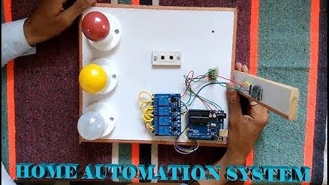 Arduino Home Automation system, my final year project