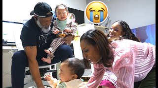 Half Korean Twins Meet Their Black American Grandparents for the First time
