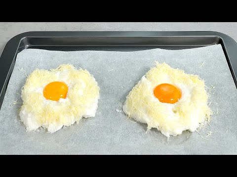 A new way to make eggs for breakfast. Healthy eating in 5 minutes! # 115