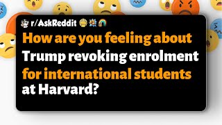 What do you think of Trump's revocation of Harvard's international students' enrollment?