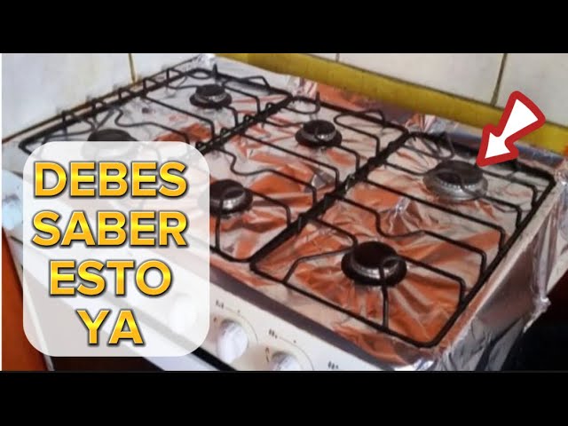 Ideas para proteger tu estufa  Tips to protect your stove 