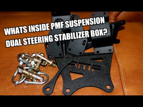 PMF Suspension Dual Steering Stabilizer OVERVIEW WHATS IN THE BOX