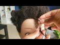 How to do starter locs with the interlocking technique in | 2020