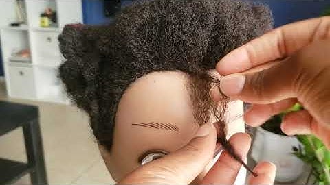 How to do starter locs with the interlocking technique in | 2020