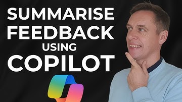 Use Copilot to Summarise Survey Feedback in Excel