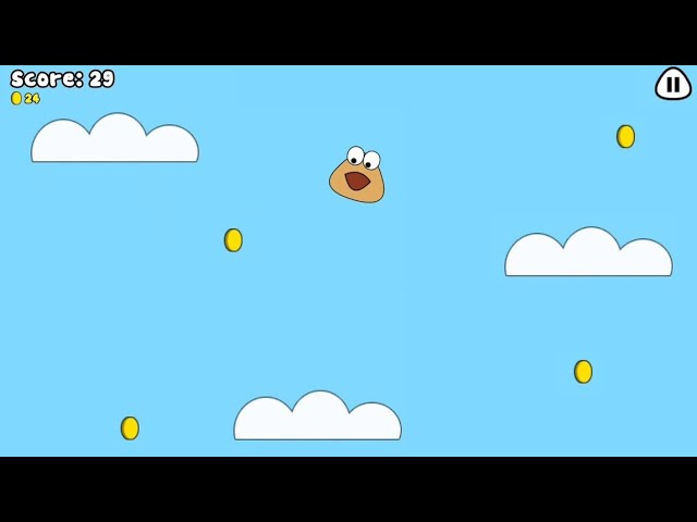 Pou - Mini Game Muito Divertido (Sky Hop) 