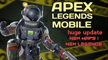 Apex Legends Mobile Big Update+ New TDM Maps+Legends|Apex Mobile Open Beta Huge Updates And Leaks|