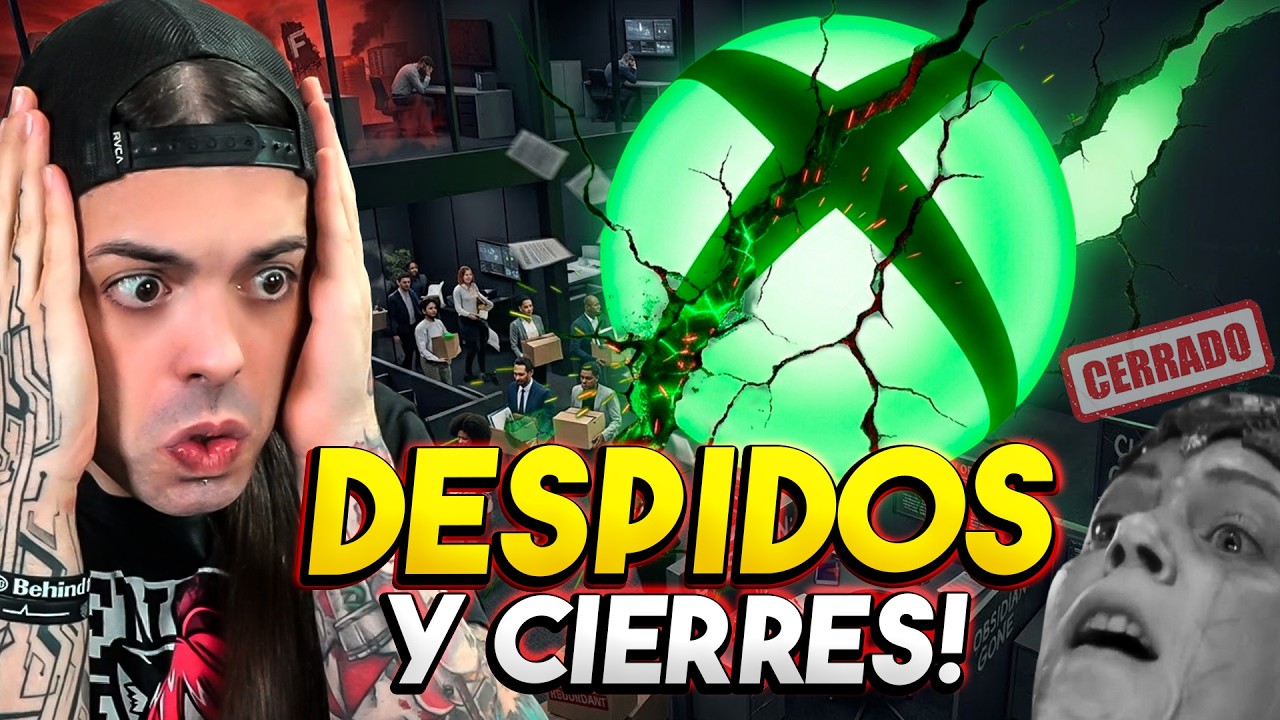 💥 ¡ESCANDALO en XBOX! OLEADA de DESPIDOS, CIERRE de ESTUDIOS y algo TERRIBLE!