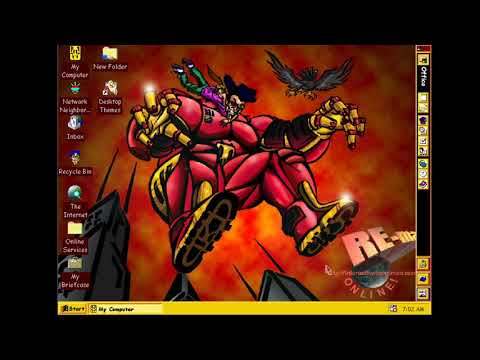 Plus! for Kids (Windows95) Theme - RE-man