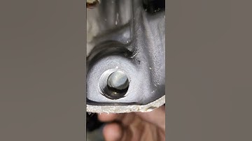 Caption This! 😅👍 #honda #oilpan #drainplug #captionthis #how