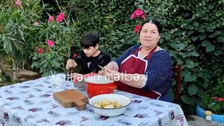 Asan üsulla Toyuq və Kartof Kababı