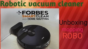 New Forbes smartclean robotic vaccume cleaner -pro vacuum cleaner with maping and mopping technology