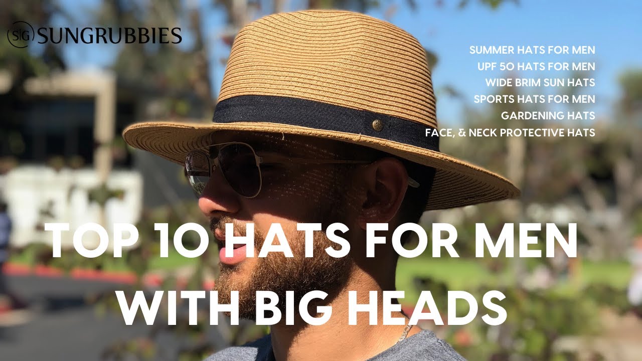 Fishing Hat for Mens Sun Hat Wide Brim Bucket Hat Sun Protective XL XXL  Large Size Big Head Hiking Beach