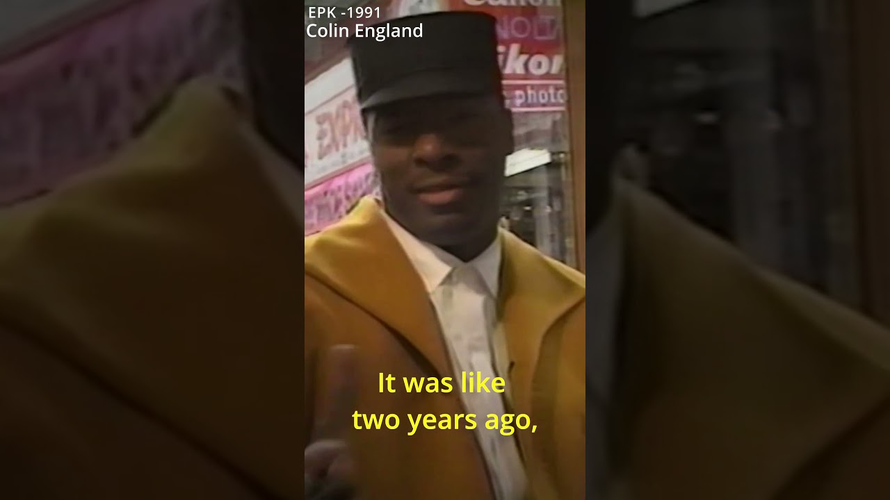 Colin England – Rare 1991 EPK Interview (Archive Clip)