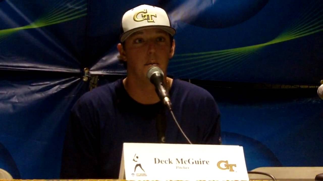 Georgia Tech's Deck McGuire