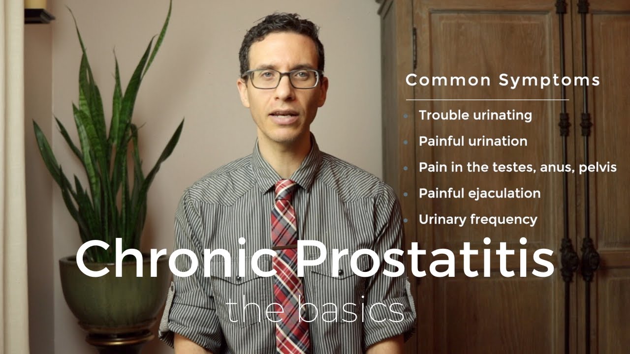 Prostatitis százalékos aránya, Krónikus prosztatagyulladás százalékos aránya