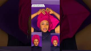 #headwrap #quick #gele #ashoke #youtubeshorts #highlights