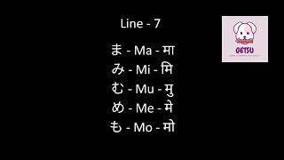 Dai 1.4 - Hiragana - Japanese Script