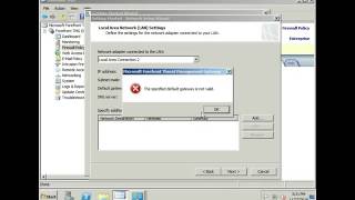 Server 2008 TMG Firewall Configuration