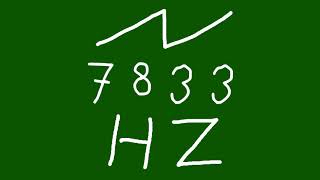 7833 hz saw