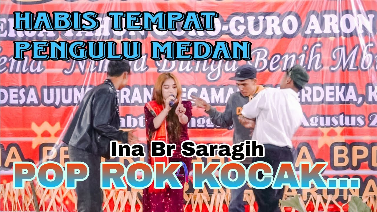 POP ROK KOCAK.... KERJA TAHUN TERBARU 2025 DESA UJUNG TERAN | INA BR GINITING PENGULU MEDAN