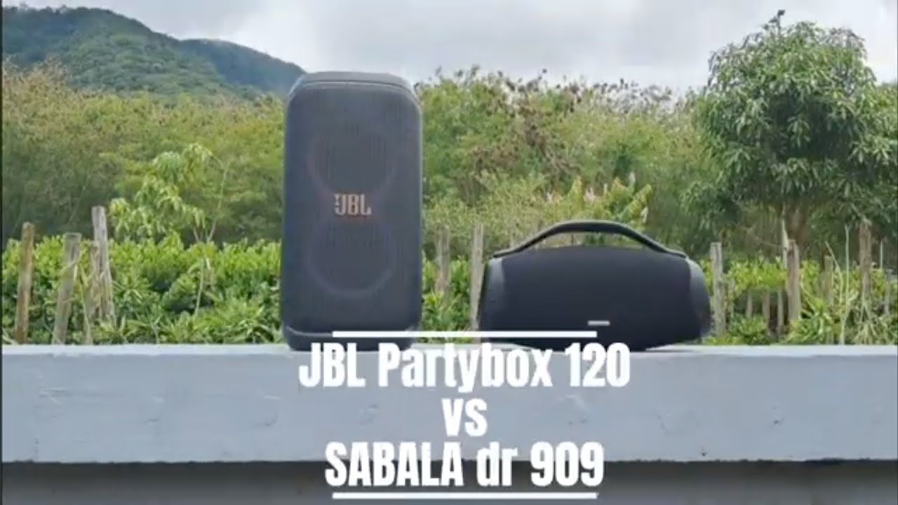 SURPREENDENTE... JBL Partybox 120 vs SABALA dr 909 atualizada. INCRÍVEL!!!!