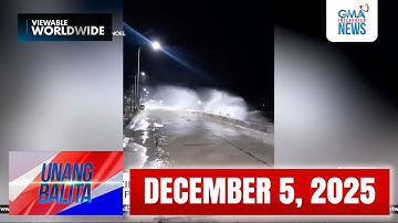 Unang Balita sa Unang Hirit: (Part 1) DECEMBER 5, 2025 [HD]