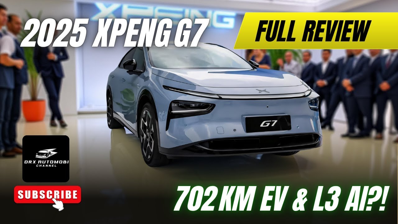2025 Xpeng G7 First Look – 702 km Range & AI-Powered Driving!