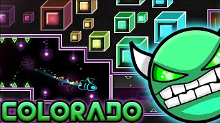 BEAUTIFUL EASY DEMON LEVEL - Colorado by Nicke | Geometry Dash