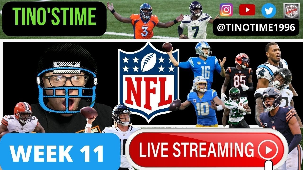 NFL Week 11 Live Reaction - YouTube