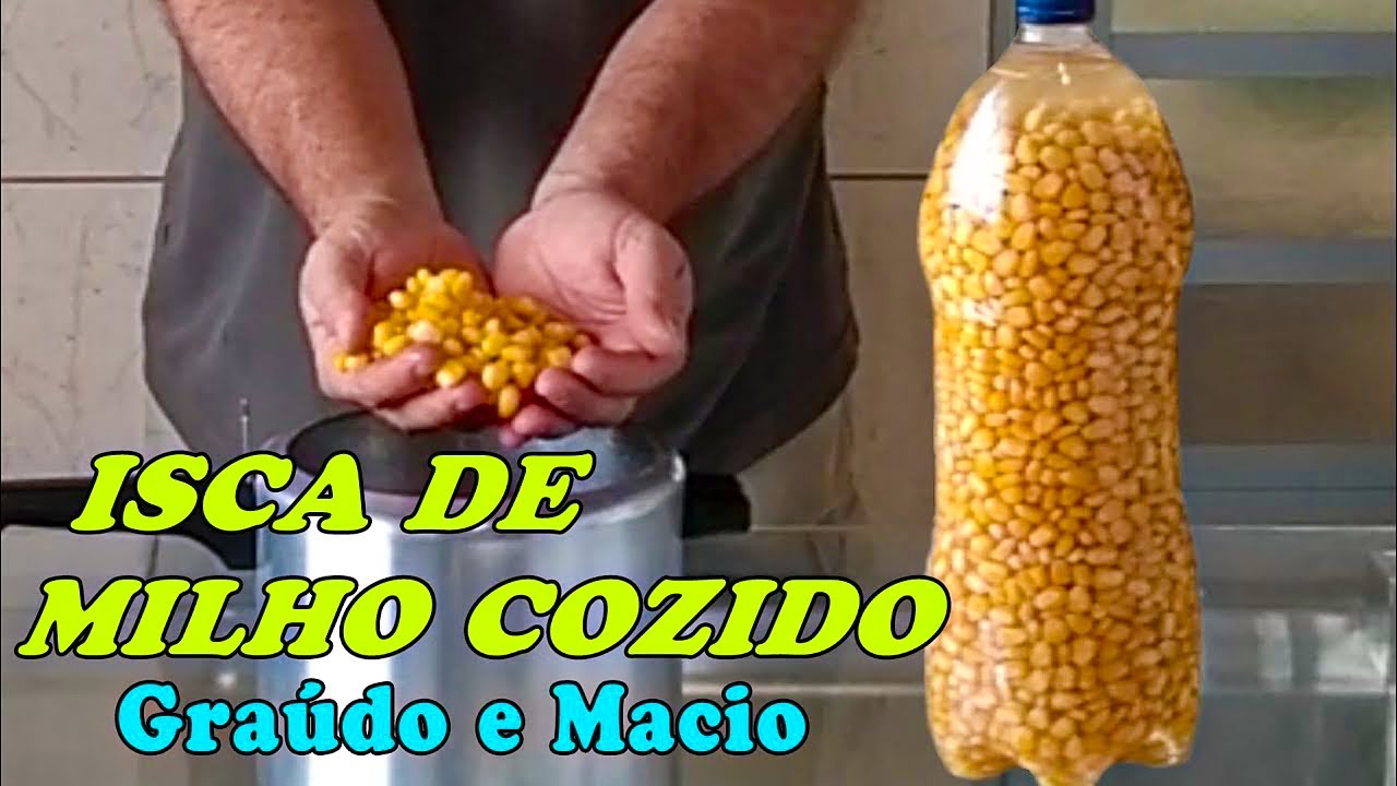 Como Fazer ISCA DE MILHO COZIDO Graúdo e Macio!! 