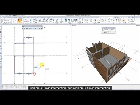 ideCAD Architectural | Create the Upper Story Walls | BIM Software for Architectural Design