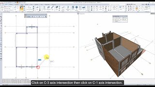ideCAD Architectural | Create the Upper Story Walls | BIM Software for Architectural Design