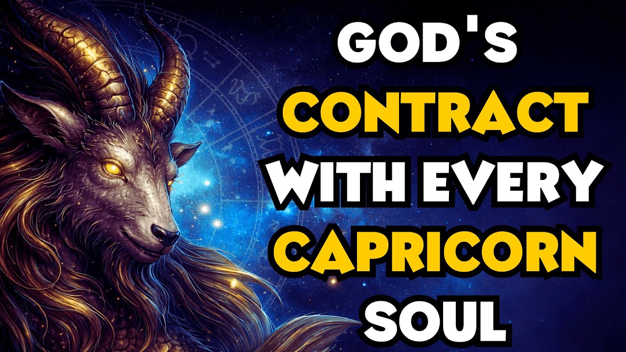 THE SACRED CONTRACT BETWEEN GOD AND EVERY CAPRICORN SOUL