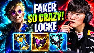 FAKER IS SO CRAZY WITH LOCKE! - T1 Faker Plays LOCKE Mid vs Orianna in Korea SoloQ!