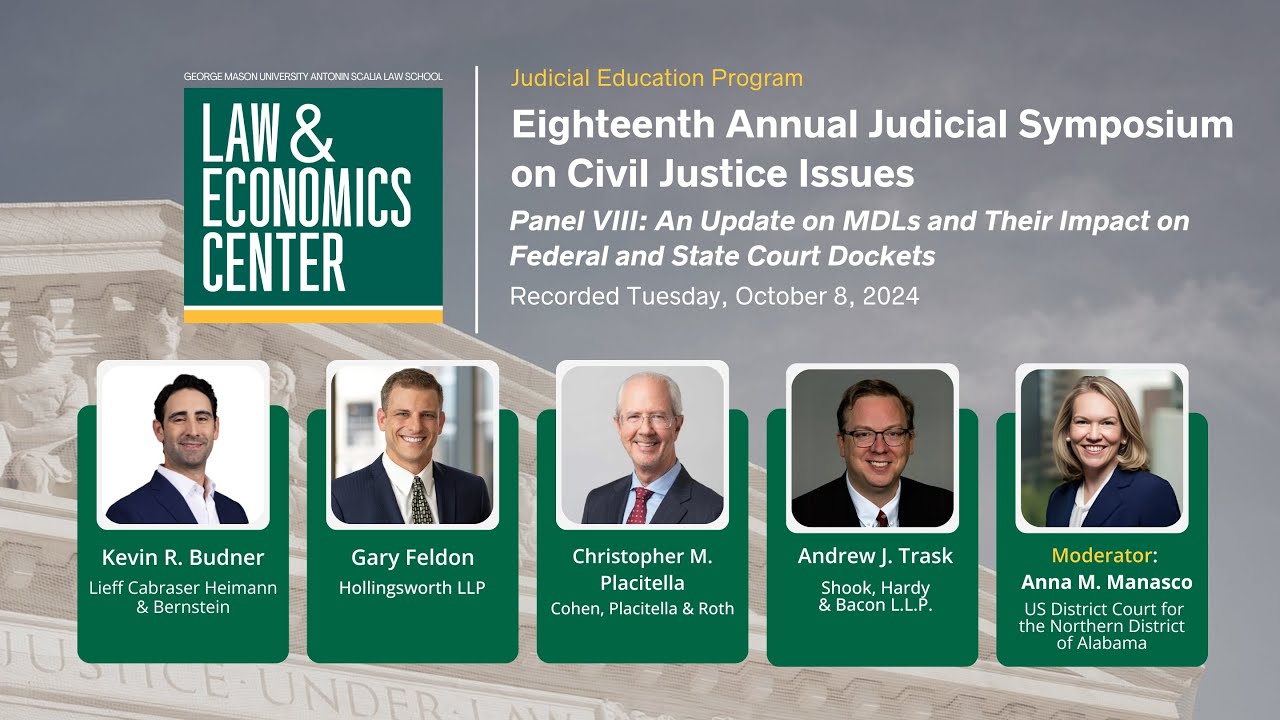 An Update On MDLs And Their Impact On Federal And State Court Dockets an-update-on-mdls-and-their-impact-on-federal-and-state-court-dockets