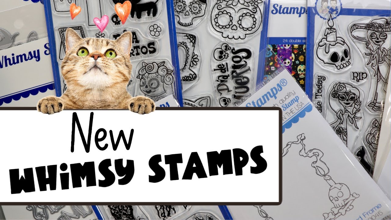 New Goodies from Whimsy Stamps plus a quick tip! - YouTube