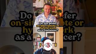 Do you have a preference for on-site, remote or hybrid work arrangements as a #freelancer?