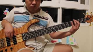 Video thumbnail of "讚美之泉 生命活水充滿我 Bass Cover by Billy Wang"