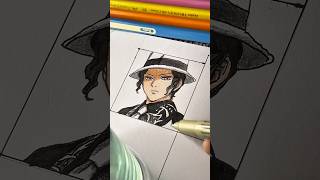 I used @sketchar.io app to draw Muzan #sketchar #ardrawing #demonslayer #muzan
