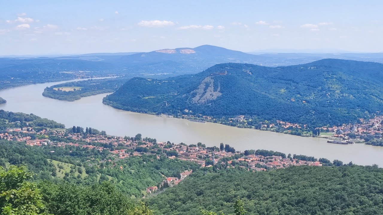 najkrajší výhľad na Visegrad  a ohyb Dunaja (HU)